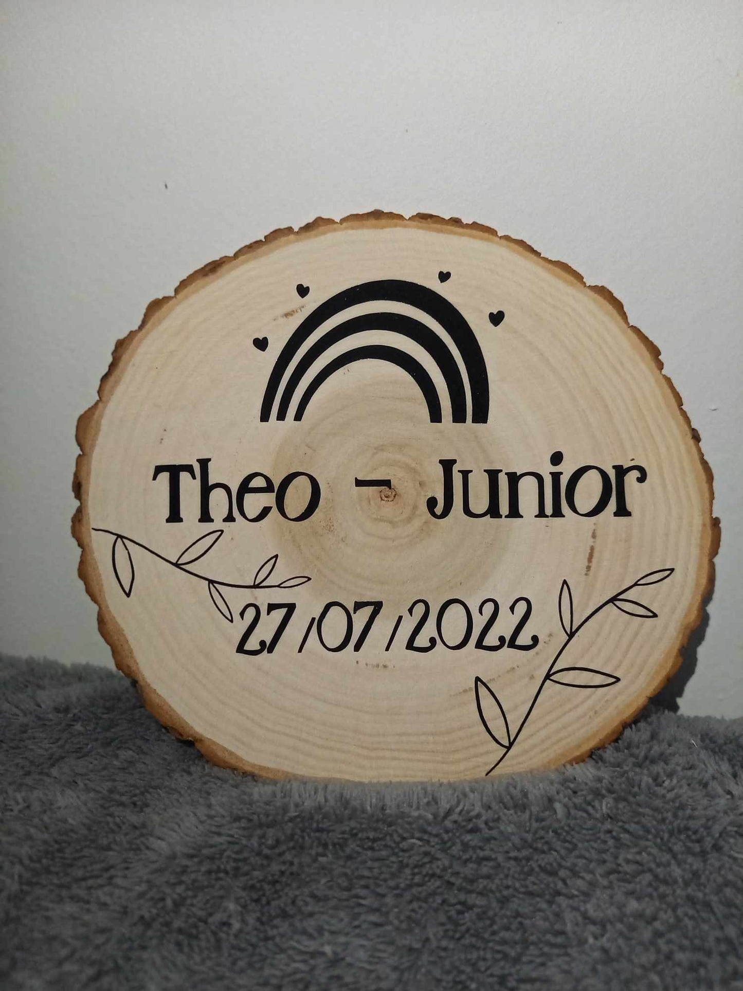 Houten schijf