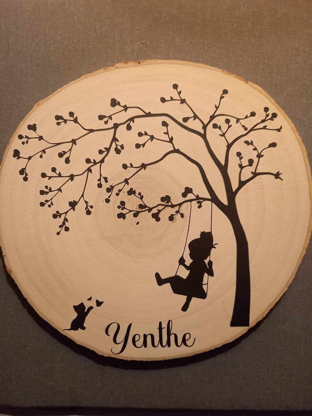 Houten schijf