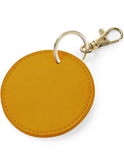Sleutelhanger cirkel lederlook