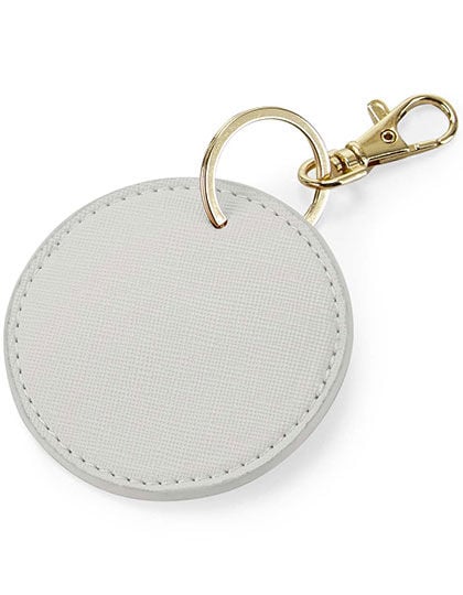 Sleutelhanger cirkel lederlook