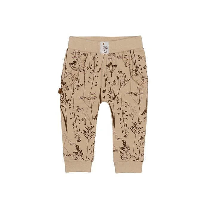 Broek met bloemen
