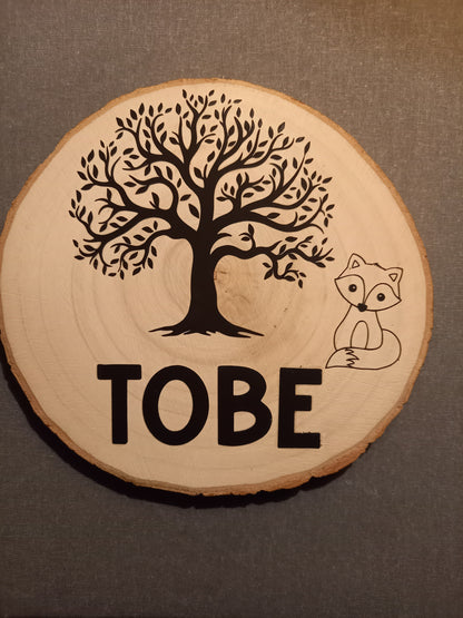 Houten schijf