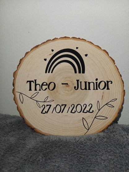 Houten schijf